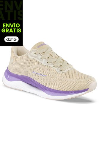 Tenis Running Drize Beige Para Mujer Croydon Croydon