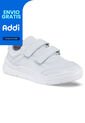 Tenis Colegio Roblo Velcro Blanco Para Niño Y Niña Croydon de Croydon
