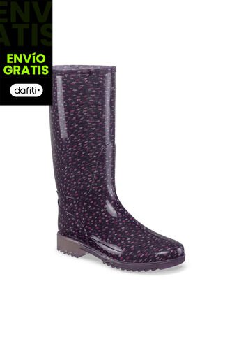 Botas Pvc Tiffany Estampada Fela M.Color Para Mujer Croydon Croydon