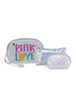 Cosmetiquera Lili 3 Pzas Plata Croydon Para Mujer de Croydon