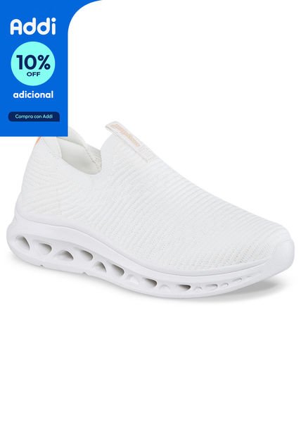 Tenis Running Pedzy Blanco Para Mujer Croydon