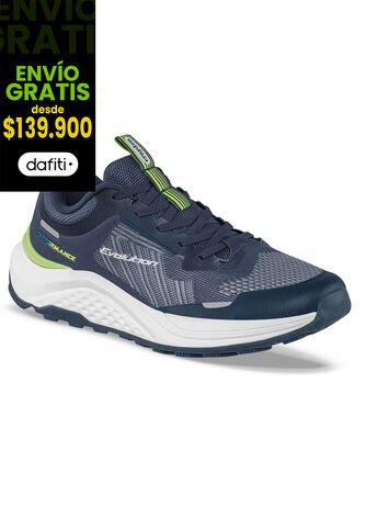 Tenis Trail Running Krib Azul Osc Croydon Para Hombre Croydon