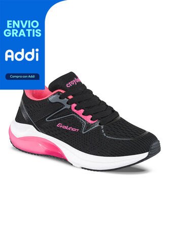 Tenis Rubus Negro Para Niña Croydon Croydon