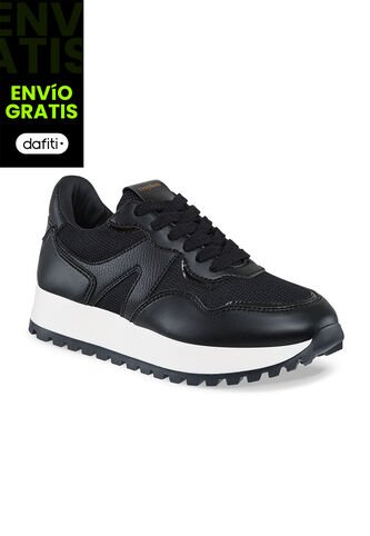 Tenis Titsy Negro Para Mujer Croydon Croydon