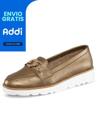 Mocasines Zaret Bronce Para Mujer Croydon Croydon