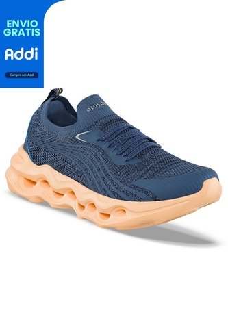 Tenis Para Caminar Nami Azul Osc Croydon Para Mujer Croydon