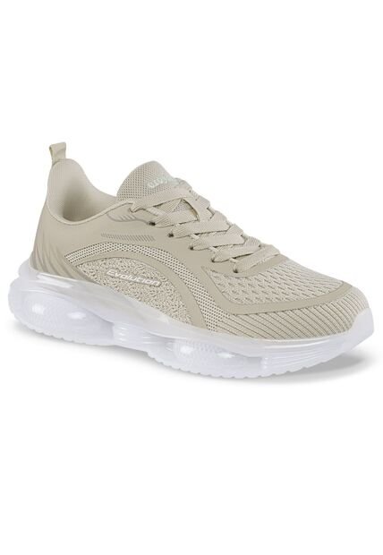 Tenis Running Lumo Beige Croydon Para Mujer