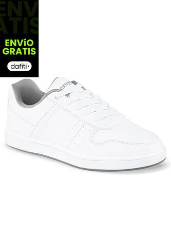 Tenis Colegio Radin C Blanco Para Niño Y Niña Croydon Croydon