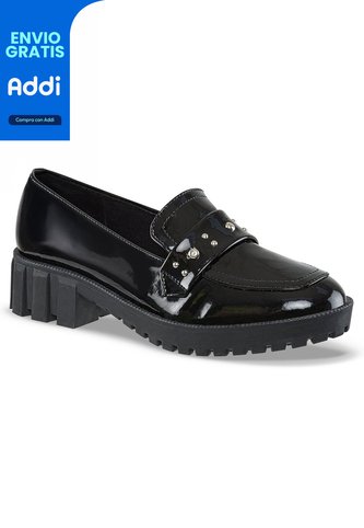 Mocasines Anise Negro Croydon Para Mujer Croydon