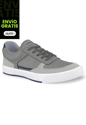 Tenis Moner Gris Para Hombre Croydon