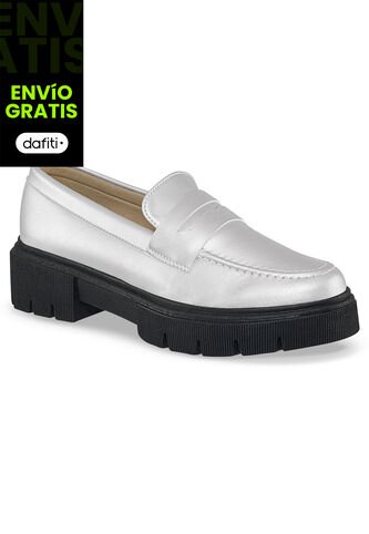 Mocasines Shanti Plata Para Mujer Croydon Croydon