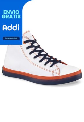 Tenis Squid Alto Blanco Para Niño Croydon