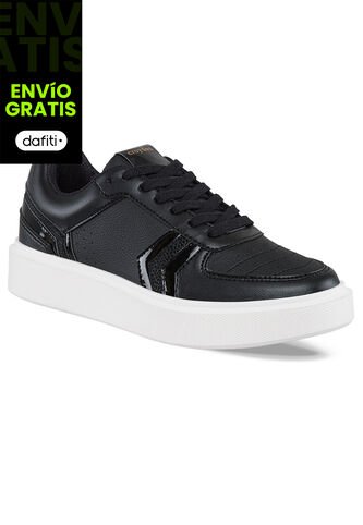 Tenis Helmmy Negro Para Mujer Croydon Croydon
