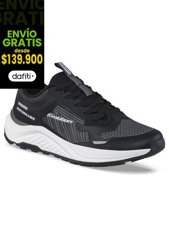 Tenis Trail Running Krib Negro Croydon Para Hombre Croydon