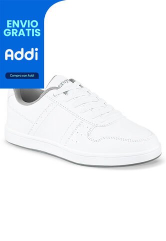 Tenis Colegio Radin C Blanco Para Niño Y Niña Croydon Croydon