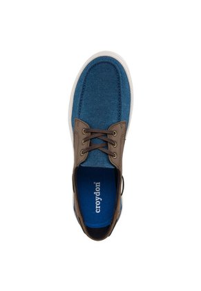 Tenis Okasaki Azul Para Hombre Croydon