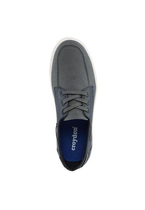 Tenis Okasaki Gris Para Hombre Croydon
