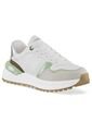 Tenis Urbanos Laudit Blanco-Verde Croydon Para Mujer de Croydon