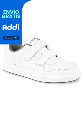 Tenis Colegio Radin V Blanco Para Niño Y NIña Croydon Croydon