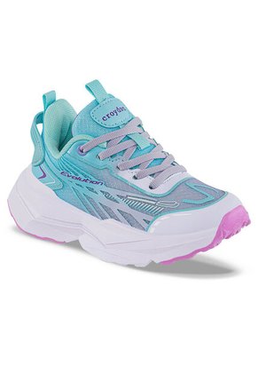 Tenis Running Mupira Azul-Lila Croydon Para Niña