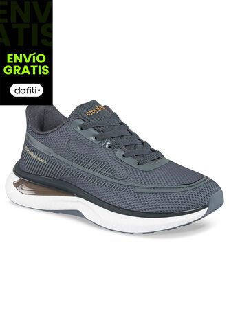 Tenis Running Najal Gris Osc Para Hombre Croydon Croydon