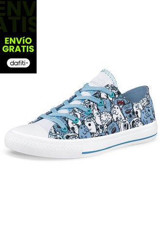 Tenis Lumale Bajo Azul Para Niña Croydon Croydon