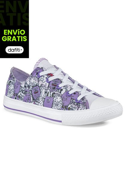 Tenis Lumale Bajo Lila Para Niña Croydon