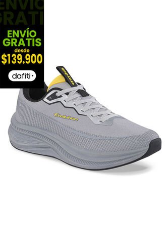 Tenis Running Qijoy Gris Croydon Para Hombre Croydon
