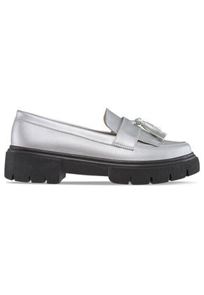 Mocasines Griselda Plata Para Mujer Croydon