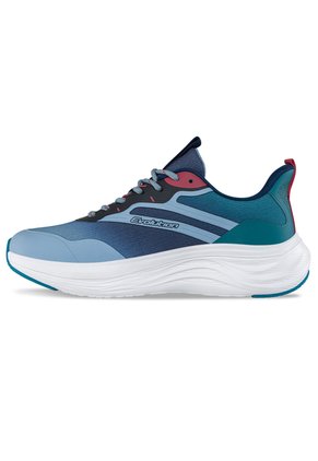 Tenis Running Damira Verde-Azul Croydon Para Hombre