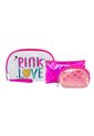 Cosmetiquera Lili 3 Pzas Fucsia Croydon Para Mujer de Croydon