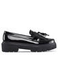 Mocasines Griselda Negro Para Mujer Croydon de Croydon