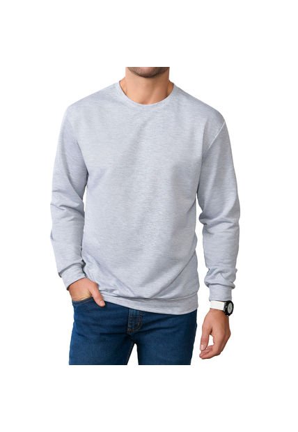 Buzo Sebastian Gris Para Hombre Croydon