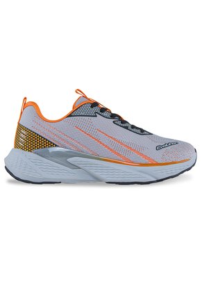 Tenis Running Torvil Gris-Naranja Croydon Para Hombre