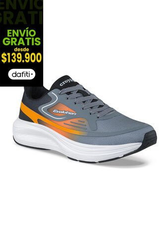 Tenis Running Jadom Gris Croydon Para Hombre Croydon