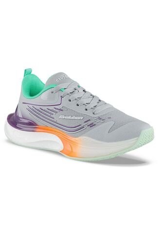 Tenis Running Mupu Gris-Naranja Croydon Para Mujer Croydon