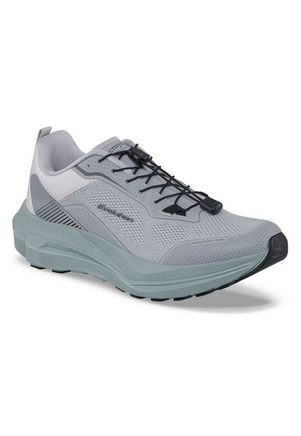 Tenis Trail Running Fivoral Gris-Verde Croydon Para Hombre