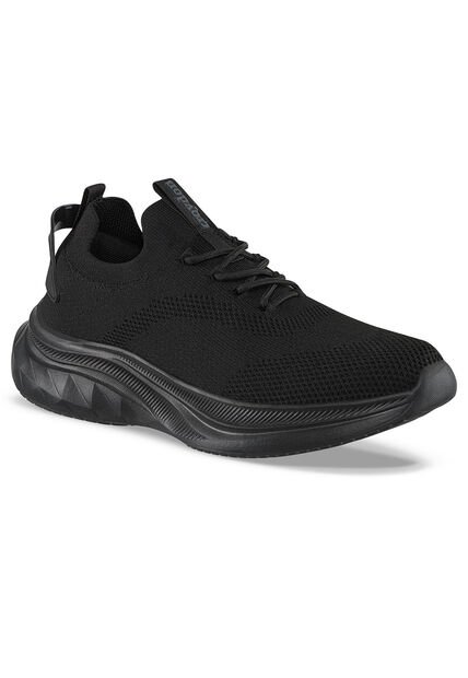 Tenis Para Caminar Sonivo Negro-Negro Croydon Para Hombre
