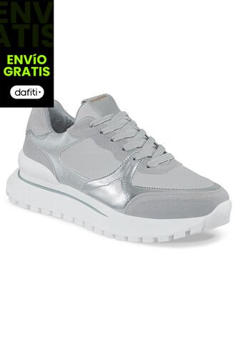 Tenis Ecrin Gris Para Mujer Croydon Croydon