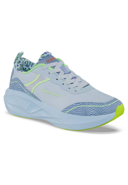 Tenis Running Junire Azul-Azul Croydon Para Mujer