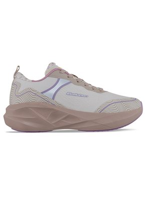 Tenis Running Junire Beige-Café Croydon Para Mujer