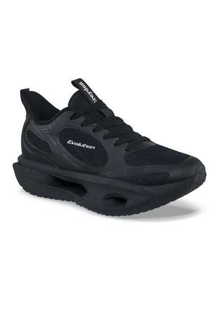 Tenis Running Jizod Negro-Negro Croydon Para Mujer