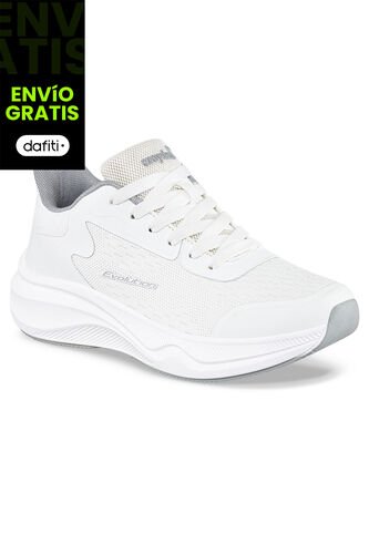 Tenis Colegio Pozit Blanco Para Hombre Y Mujer Croydon Croydon