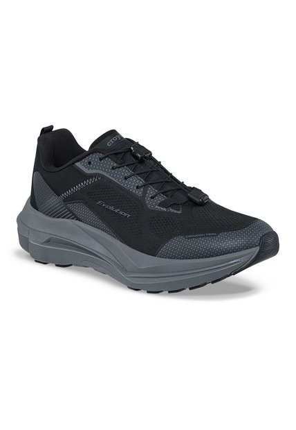 Tenis Trail Running Fivoral Negro Croydon Para Hombre