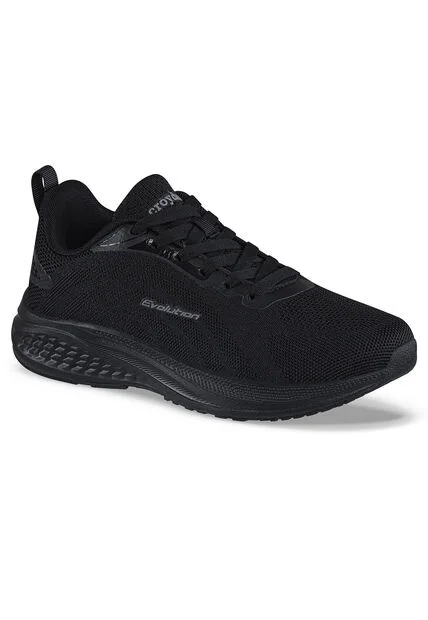 Tenis Running Zelar Negro-Negro Croydon Para Mujer