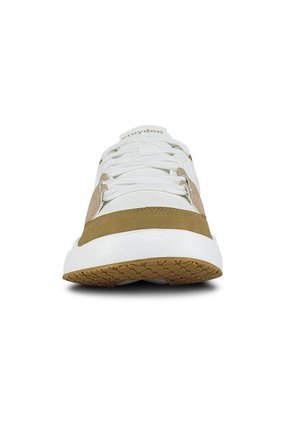 Tenis Agrar Blanco-Café Para Hombre Croydon