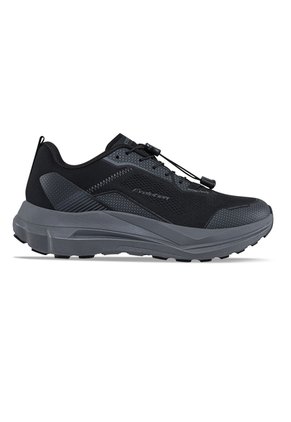 Tenis Trail Running Fivoral Negro Croydon Para Hombre