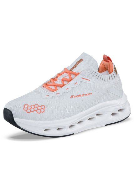 Tenis Para Caminar Porelo Blanco Croydon Para Mujer
