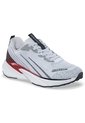 Tenis Running Torvil Gris-Rojo Croydon Para Hombre de Croydon