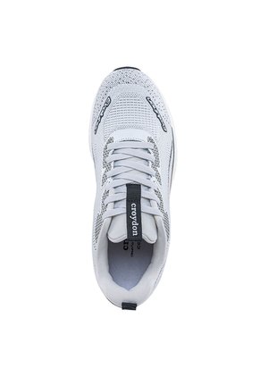 Tenis Running Torvil Gris-Rojo Croydon Para Hombre